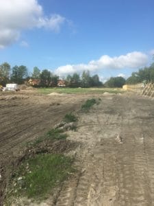 Byggemodning med kloak på sjælland i Fensmark
