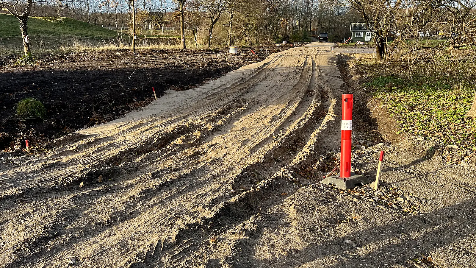 Adgangsvej og forsyning til HF Solvang i Roskilde